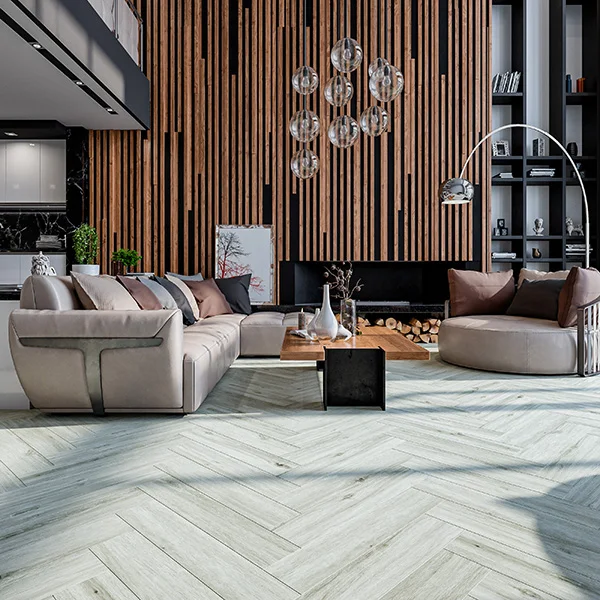 Kompozitní podlaha Aurora Herringbone Dub Falun 6 mm