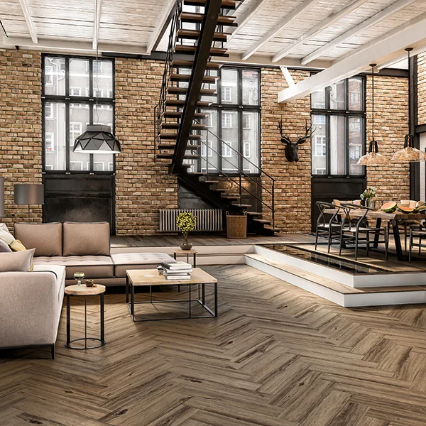 Podłoga kompozytowa Aurora Herringbone Dąb Lahti 6 mm