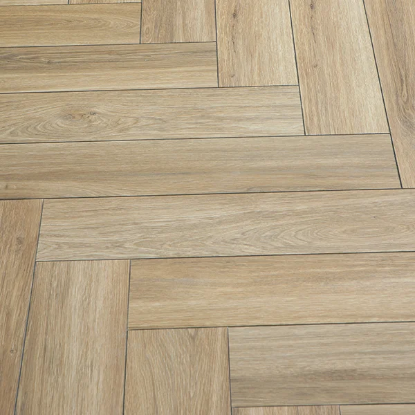 Composite Floor Aurora Herringbone Oak Lund 6 mm