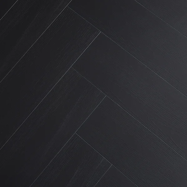 Kompozitná podlaha Aurora Herringbone Dub Black 6 mm