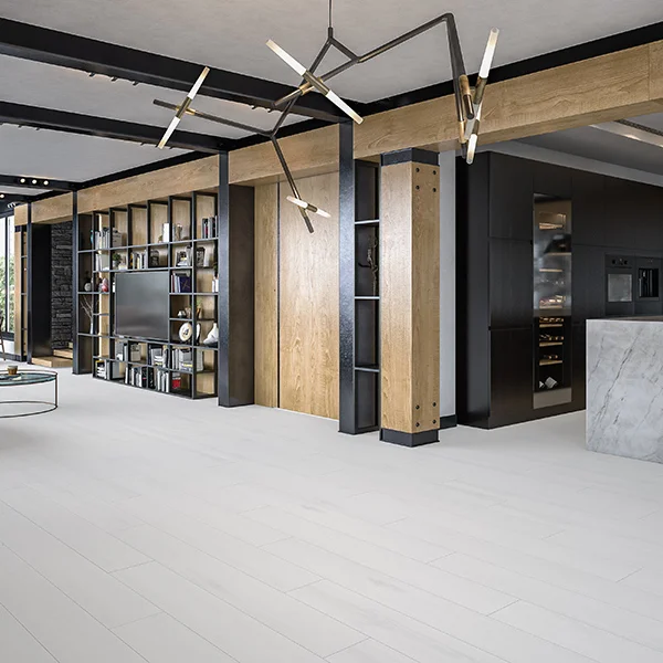 Composite Floor Aurora Plank Oak White 6 mm