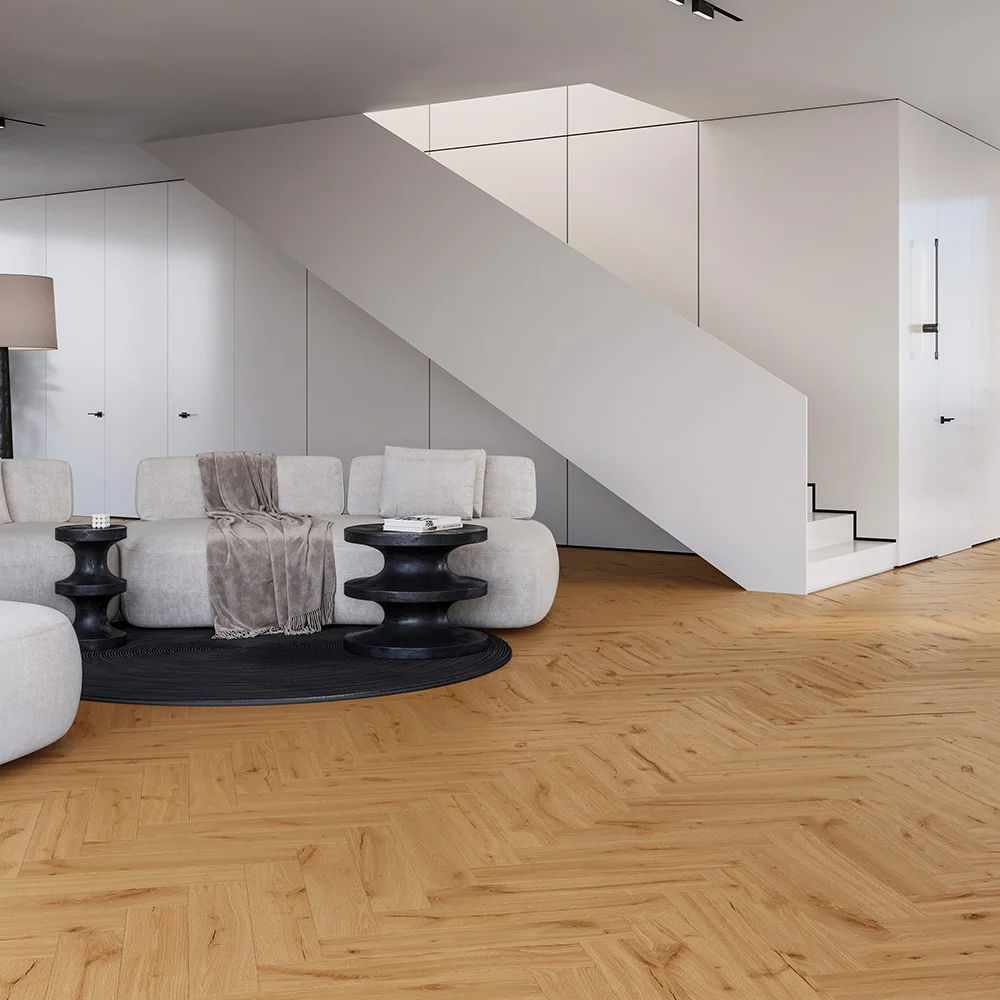 Composite Floor NextStep Ginger Oak 6 mm, 639.5×127.9 mm