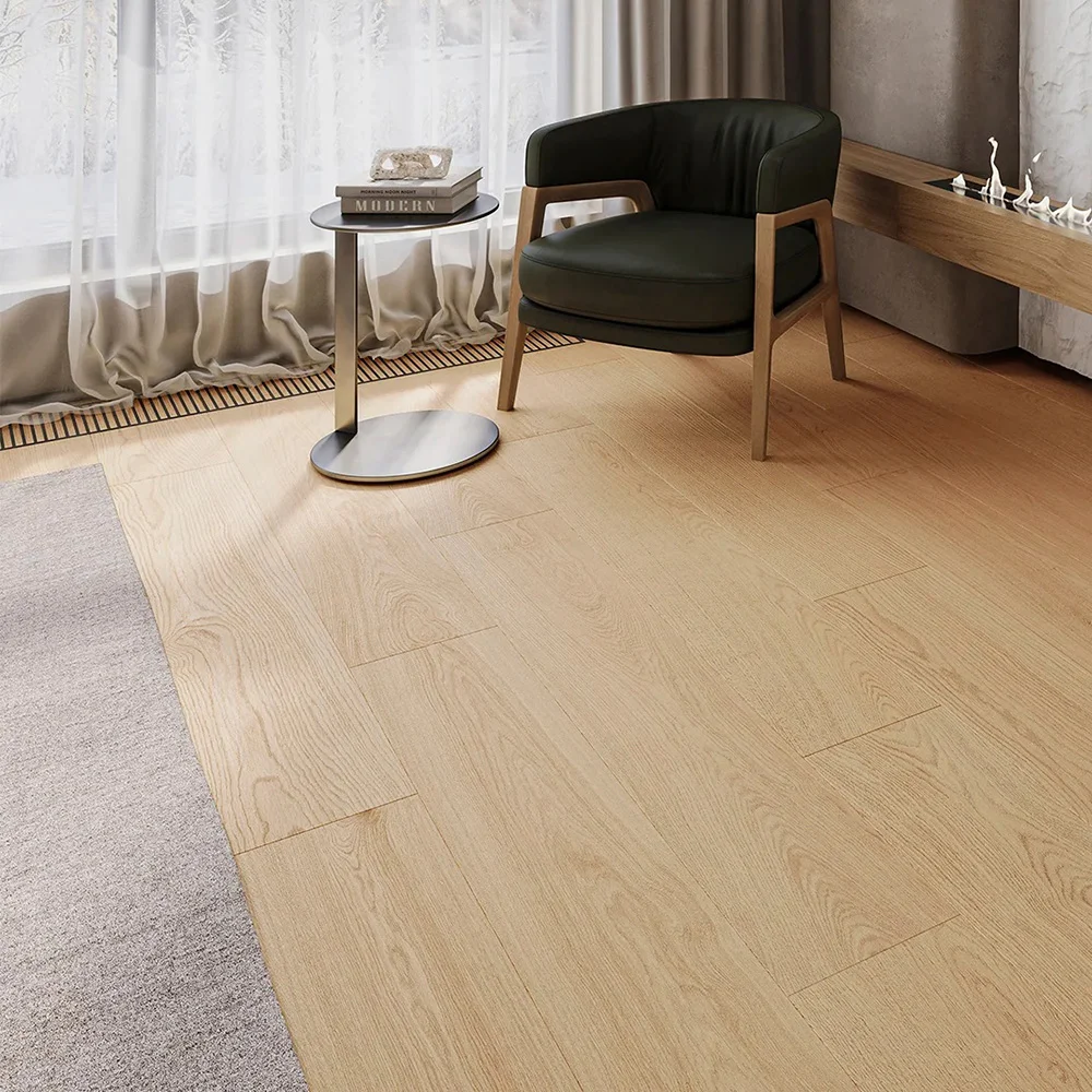 NextStep Cream Oak Composite Floor 5 mm, 1523×228.6 mm