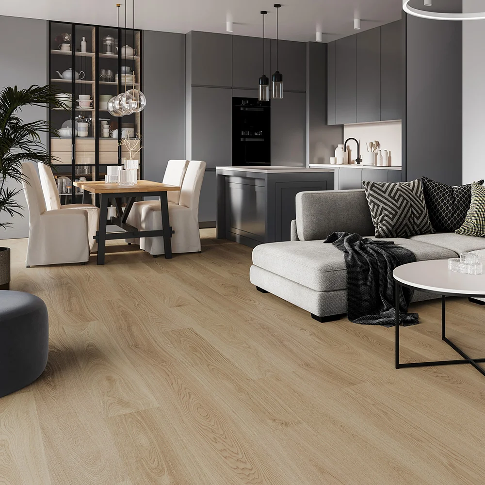 Kompozit padló NextStep Flax Dub 5 mm, 1523×228,6 mm
