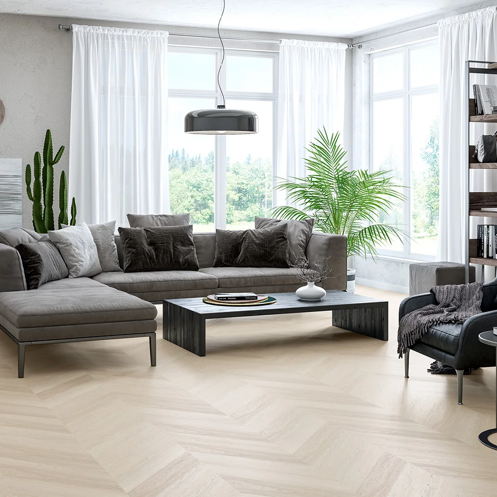 Kompozitná podlaha Winflex Chevron Dub Desert 6 mm