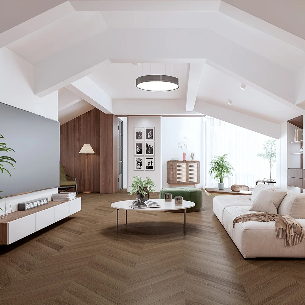 Kompozitná podlaha Winflex Chevron Dub Schwarzwald 6 mm