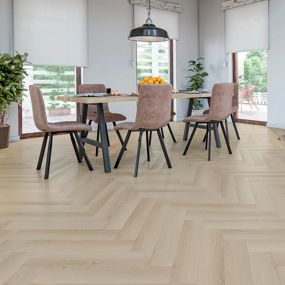 Kompozytowa podłoga Winflex Herringbone Dąb Birmingham V 5,5 mm