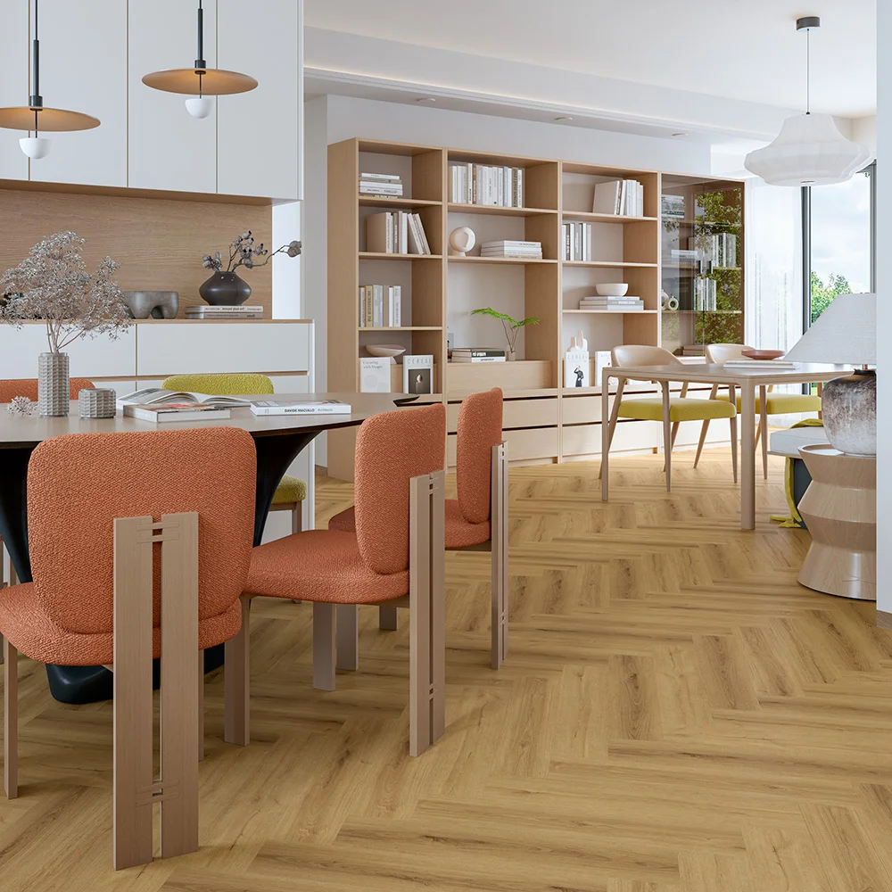 Kompozit padló Winflex Herringbone Metropolitan Tölgy 5,5 mm
