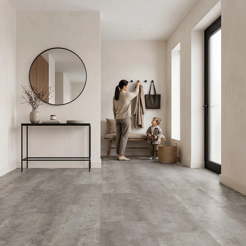 Kompositboden Winflex Stone Chromix Grey 5,5 mm