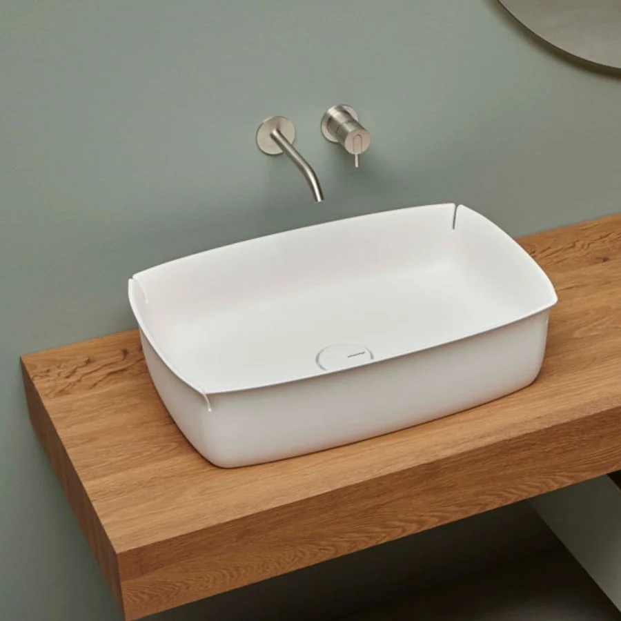 Antonio Lupi Bloom Rectangular Countertop Sink BLOOM