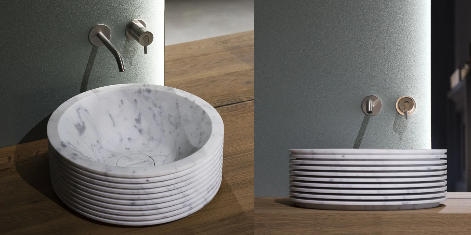 Antonio Lupi Introverso Countertop Stone Sink INTROVERSO45