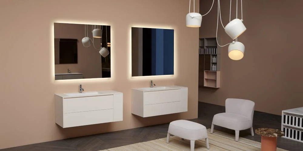 Antonio Lupi Neutroled Spiegel mit polierter Kante NEUTROLED50W