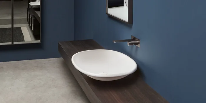 Antonio Lupi Rim Oval Countertop Sink RIM76