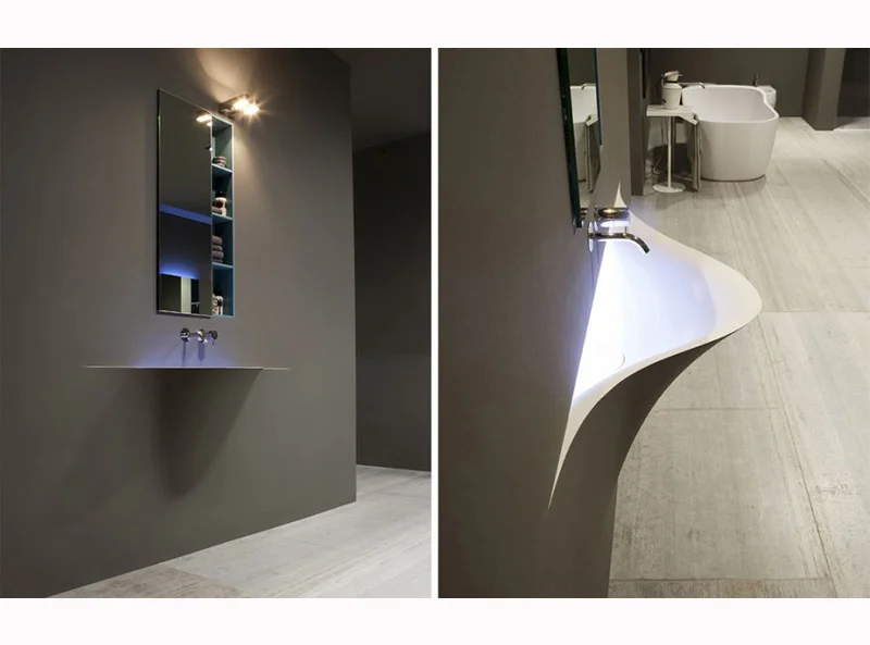Antonio Lupi Silenzio Built-In Wall Sink SILENZIO