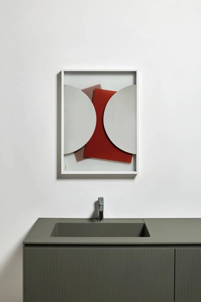 Antonio Lupi Collage Weißer Spiegel WHITE308