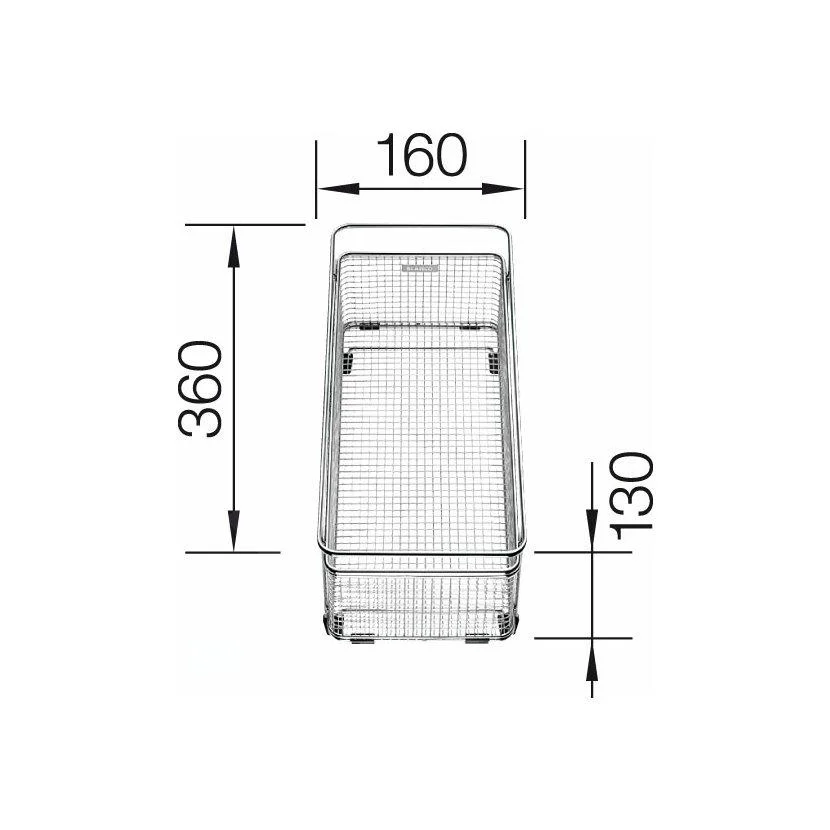 Blanco – Universal Sink Basket, Stainless Steel (223297)