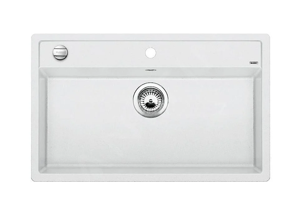 Küchenspüle Blanco Dalago 8 – Silgranitspüle, 81,5 × 51 cm, weiß