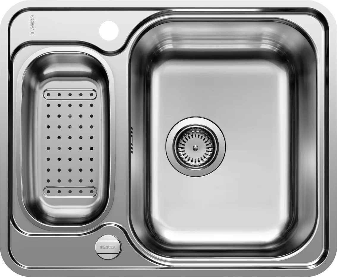 Kitchen Sink Blanco Lantos 6-IF – stainless steel sink, 59 × 49 cm, polished stainless steel