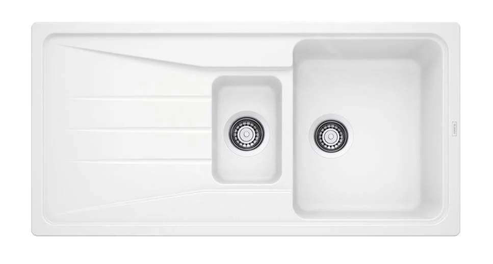 Küchenspüle Blanco Sona 6 S – Silgranitspüle, 100 × 50 cm, weiß