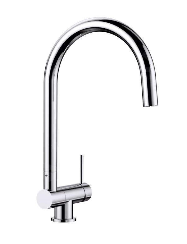 Blanco Coressa-F Sink Faucet, Foldable Under Window, Chrome (521543)
