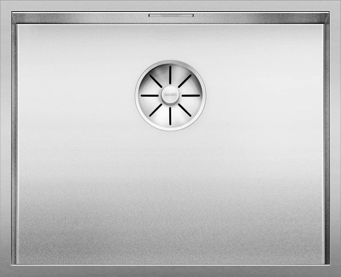 Zlew kuchenny Blanco Zerox 500-U Durinox – zlew stal nierdzewna, 54 × 44 cm, stal durinox