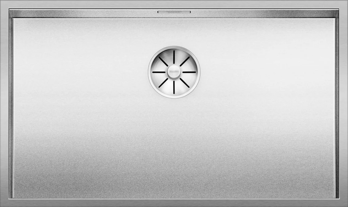 Zlew kuchenny Blanco Zerox 700-U Durinox – zlew stal nierdzewna, 74 × 44 cm, stal durinox