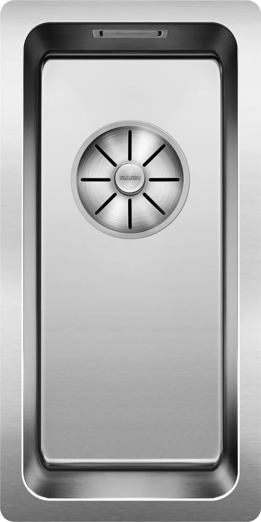 Kuchynský drez Blanco Andano 180-U – nerezový drez, 44 × 22 cm, nerez hodvábny lesk