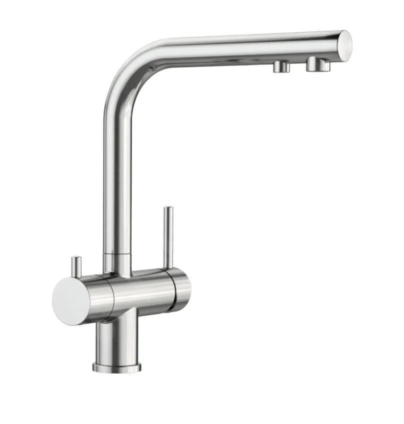 Drezová batéria Blanco Fontas II s filtráciou vody, pvd steel