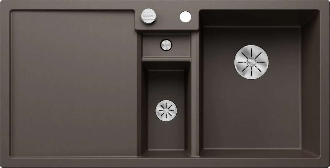 Blanco Collectis 6 S konyhai mosogató – silgranit mosogató, 100 × 51 cm, kávé