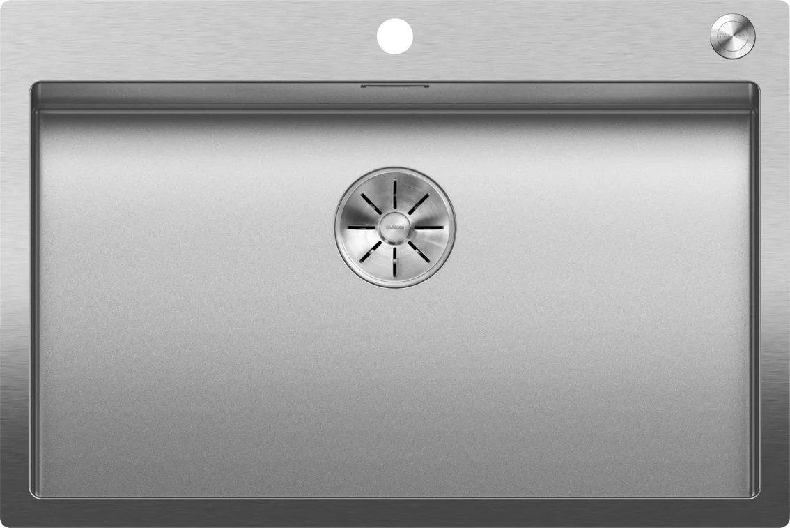 Kitchen Sink Blanco Claron 700-IF/A Dx – stainless steel sink, 76 × 51 cm, Durinox stainless steel