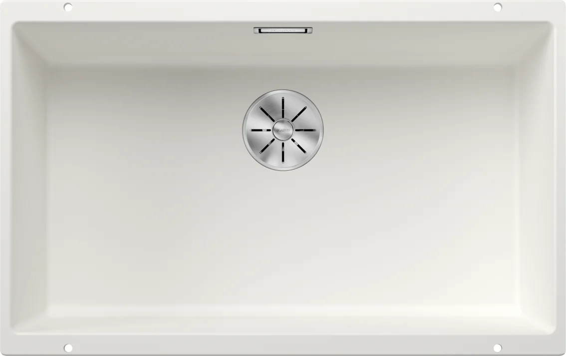Kuchynský drez Blanco Subline 700-U – silgranitový drez, 73 × 46 cm, biela