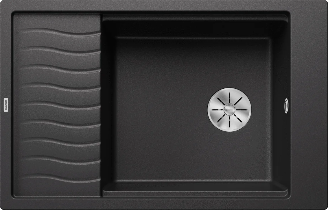 Kitchen Sink Blanco Elon XL 6 S – Silgranit Sink, 78 × 50 cm, without Excenter, Anthracite