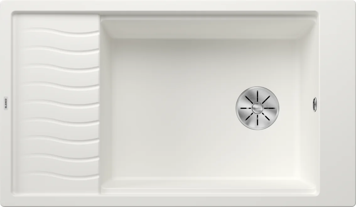 Kuchyňský dřez Blanco Elon XL 8 S – silgranitový dřez, 86 × 50 cm, bílá