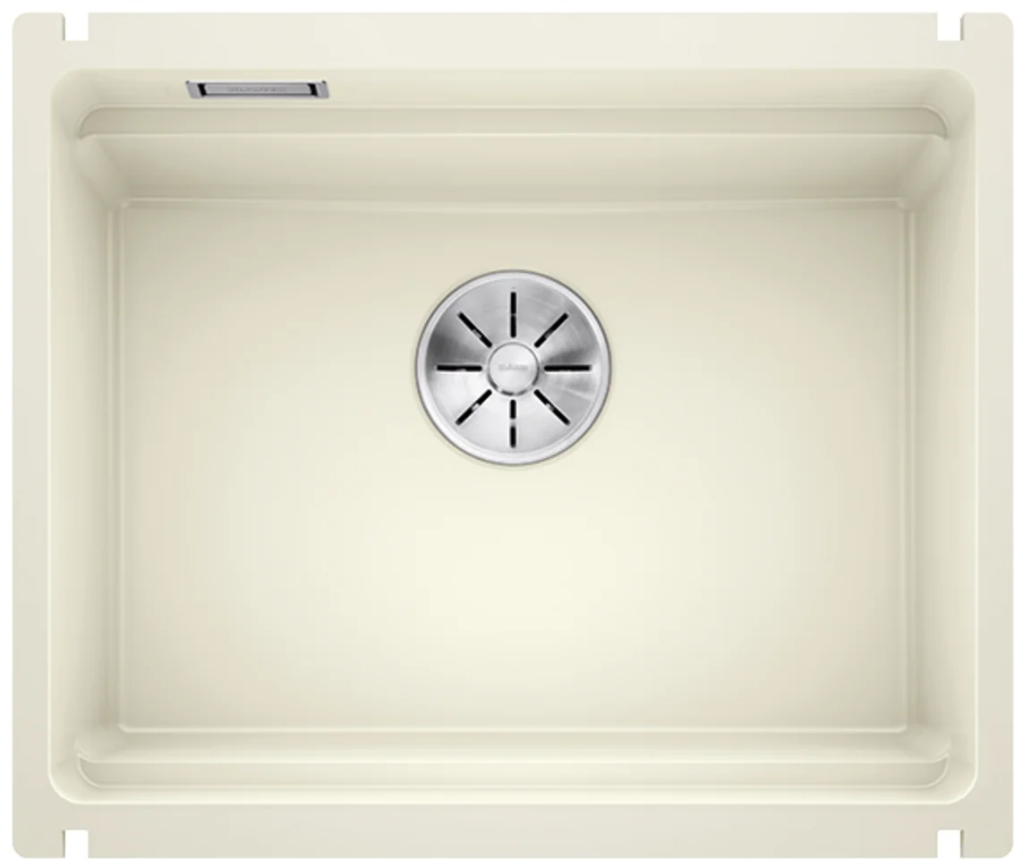Zlew kuchenny Blanco Etagon 500-U – zlew ceramiczny, 54 × 45,6 cm, magnolia błyszcząca