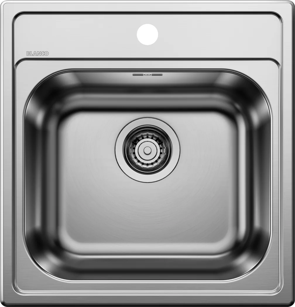 Kitchen Sink Blanco Dana 45 – Stainless Steel Sink, 50 × 48 cm