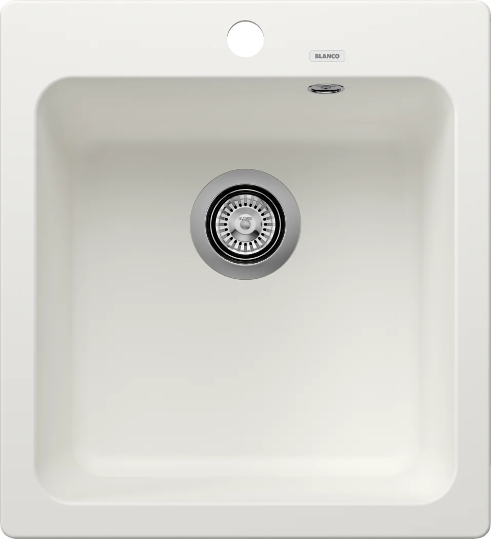 Blanco Naya 45 konyhai mosogató – silgranit mosogató, 51 × 46,5 cm, fehér