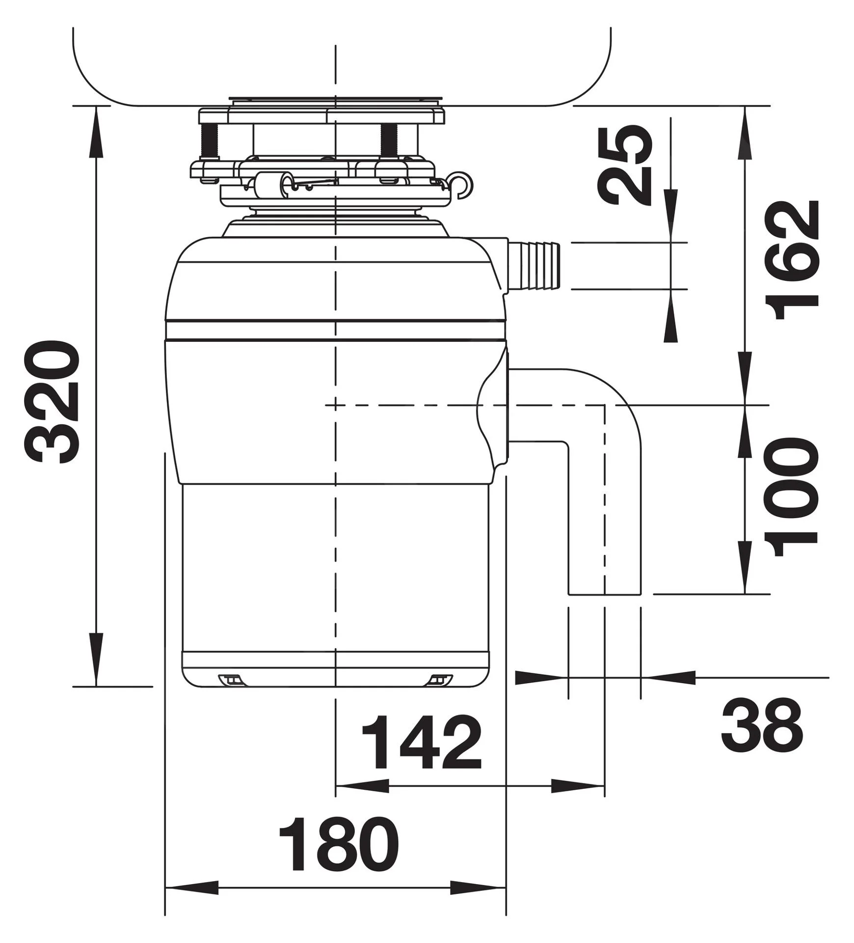 Blanco – Kitchen Waste Disposer FWD Lite