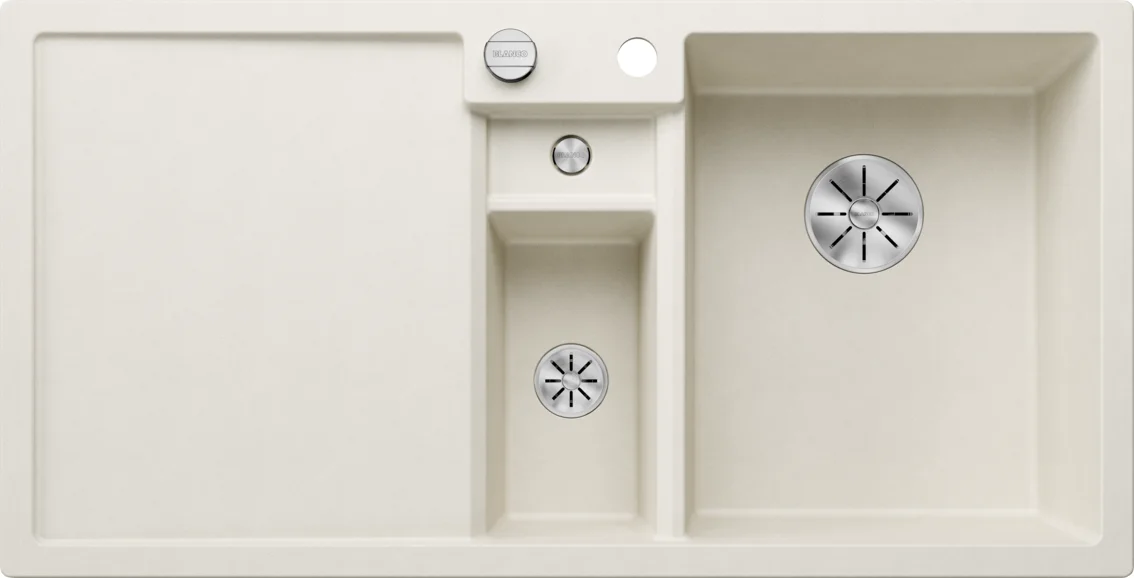Blanco Collectis 6 S konyhai mosogató – silgranit mosogató, 100 × 51 cm, fehér soft