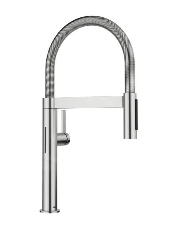 Dřezová baterie Blanco Culina-S II mini Senzor s flexibilním ramenem, pvd steel