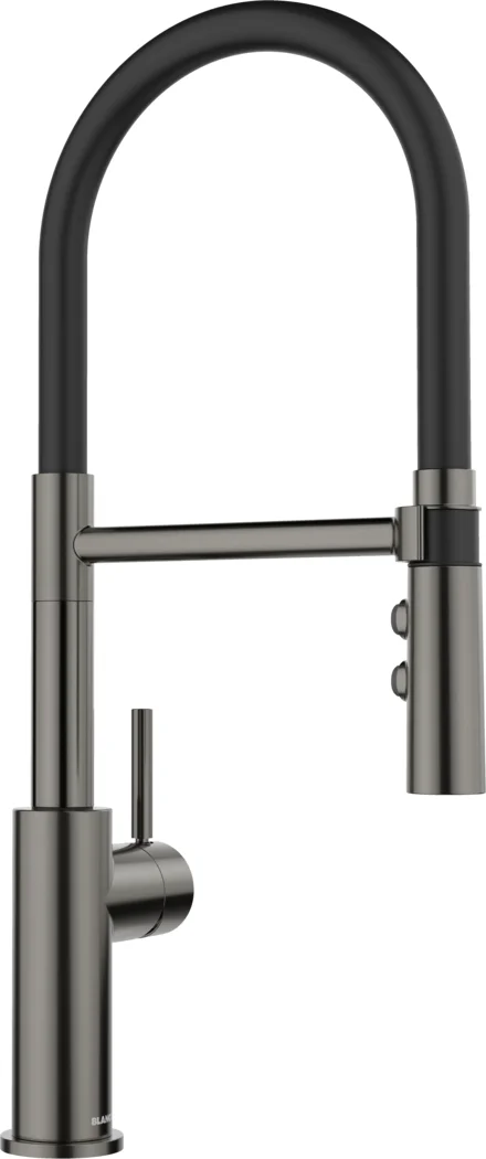 Dřezová baterie Blanco Catris-S Flexo s flexibilním ramenem, satin dark steel