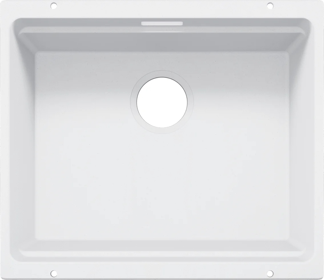 Küchenbecken Blanco Etagon 500-U CU – Silgranitspüle, 53 × 46 cm, weiß
