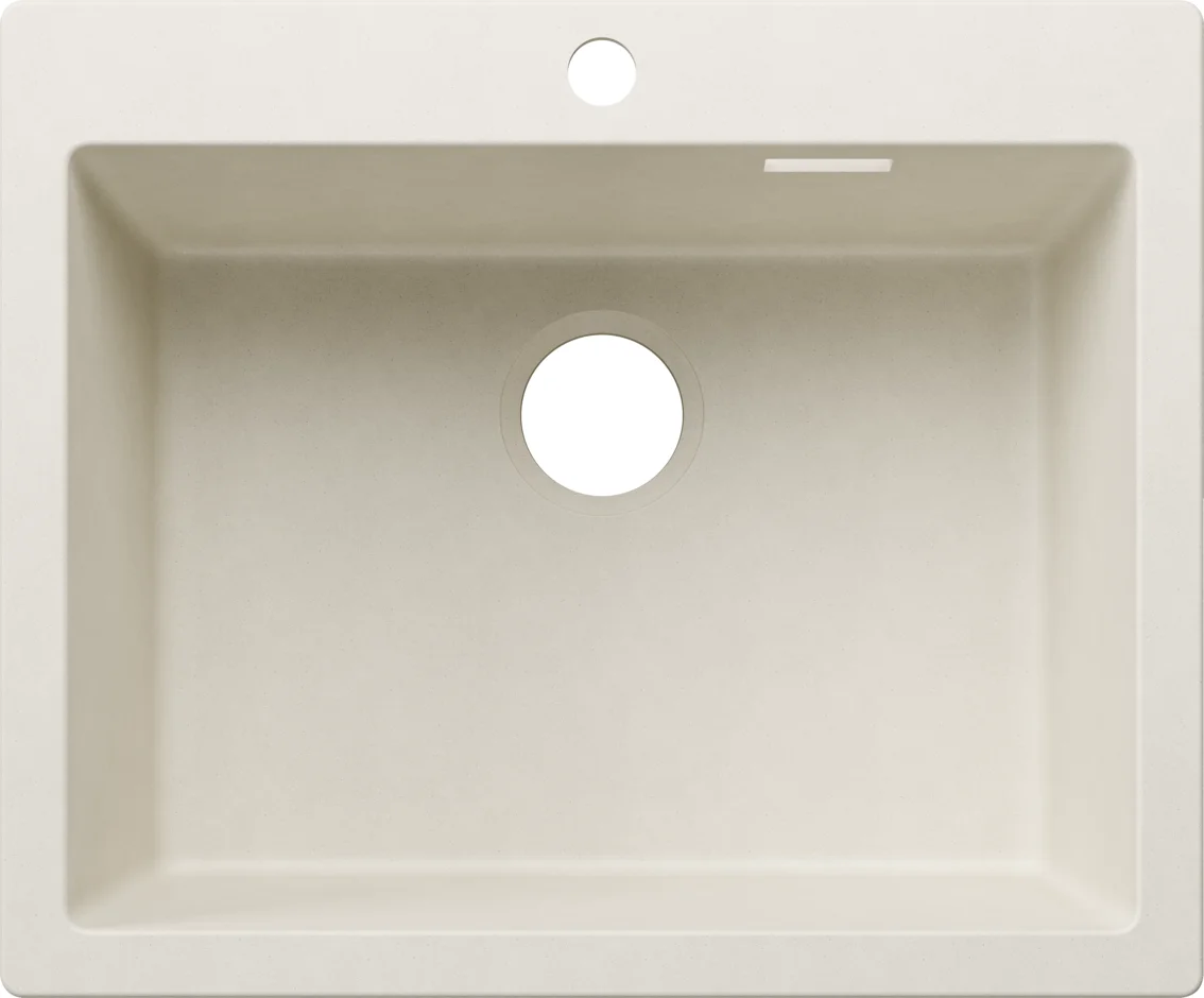 Blanco Pleon 6 CU konyhai mosogató – silgranit mosogató, 61,5 × 51 cm, fehér soft