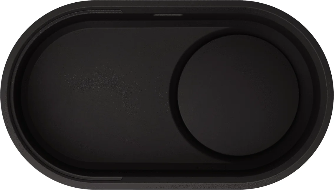 Kuchynský drez Blanco Oovalon 700-U – velgranitový drez, 76 × 43,4 cm, mystic black