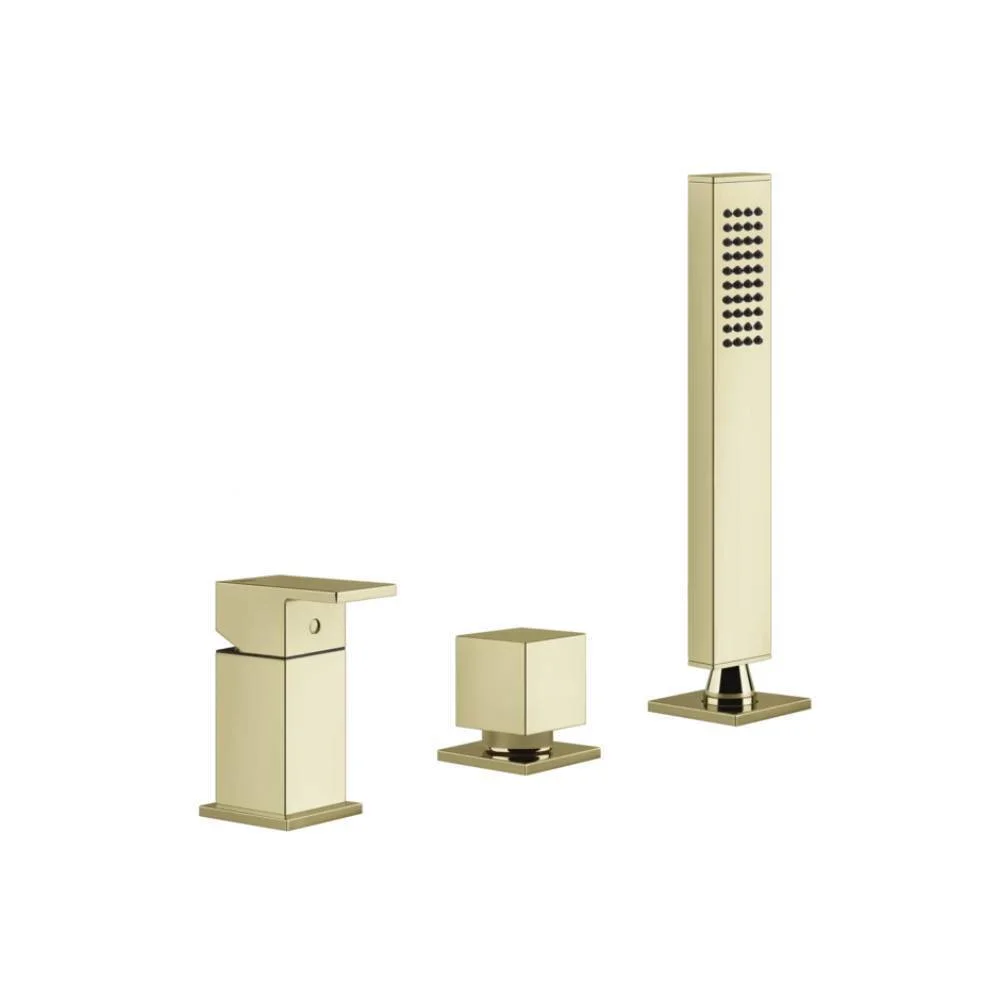 Gessi Rettangolo Three-hole tub tap 20043