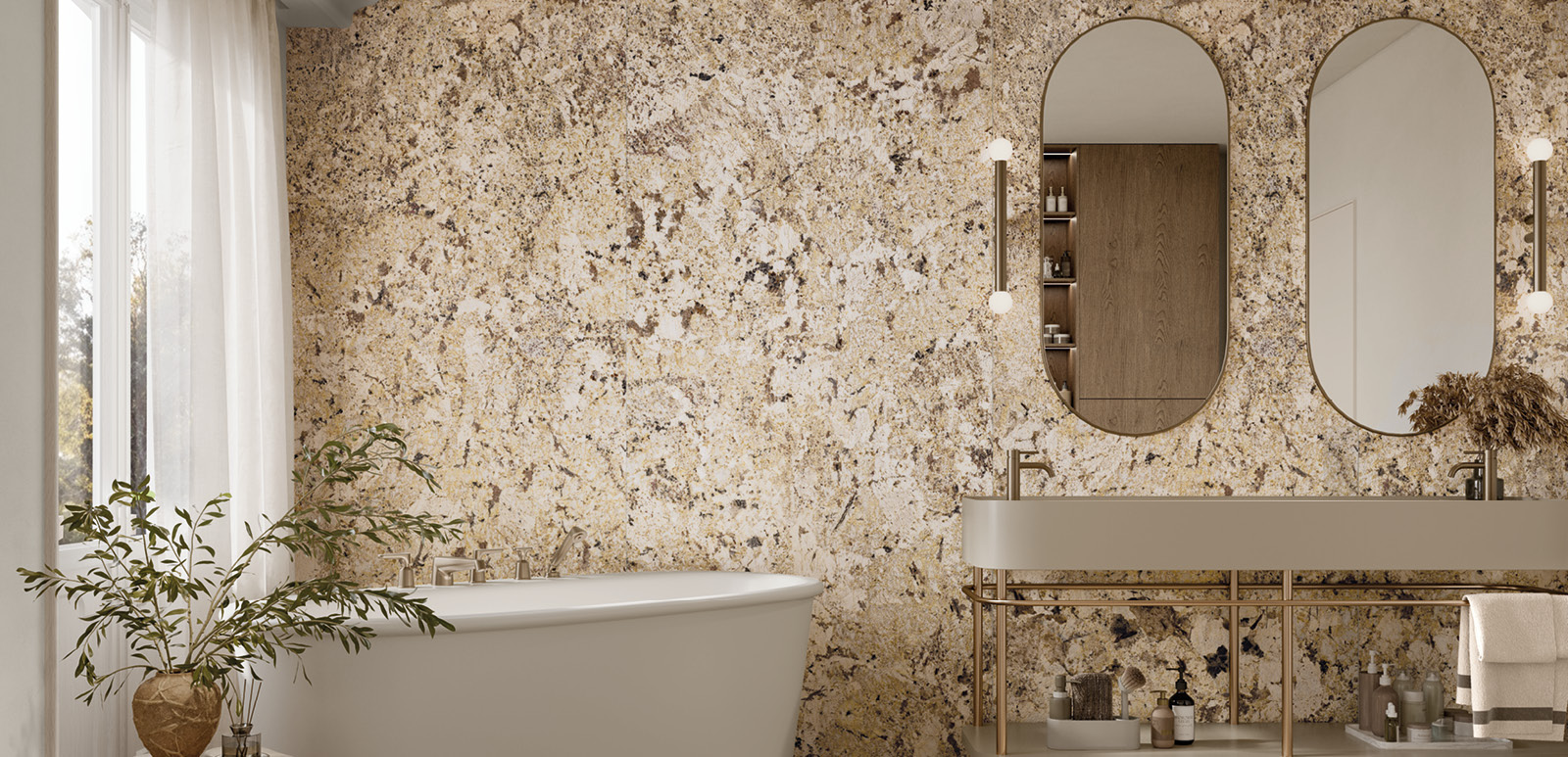 La Fabbrica Graniti Collection Alaska White Materic Touch