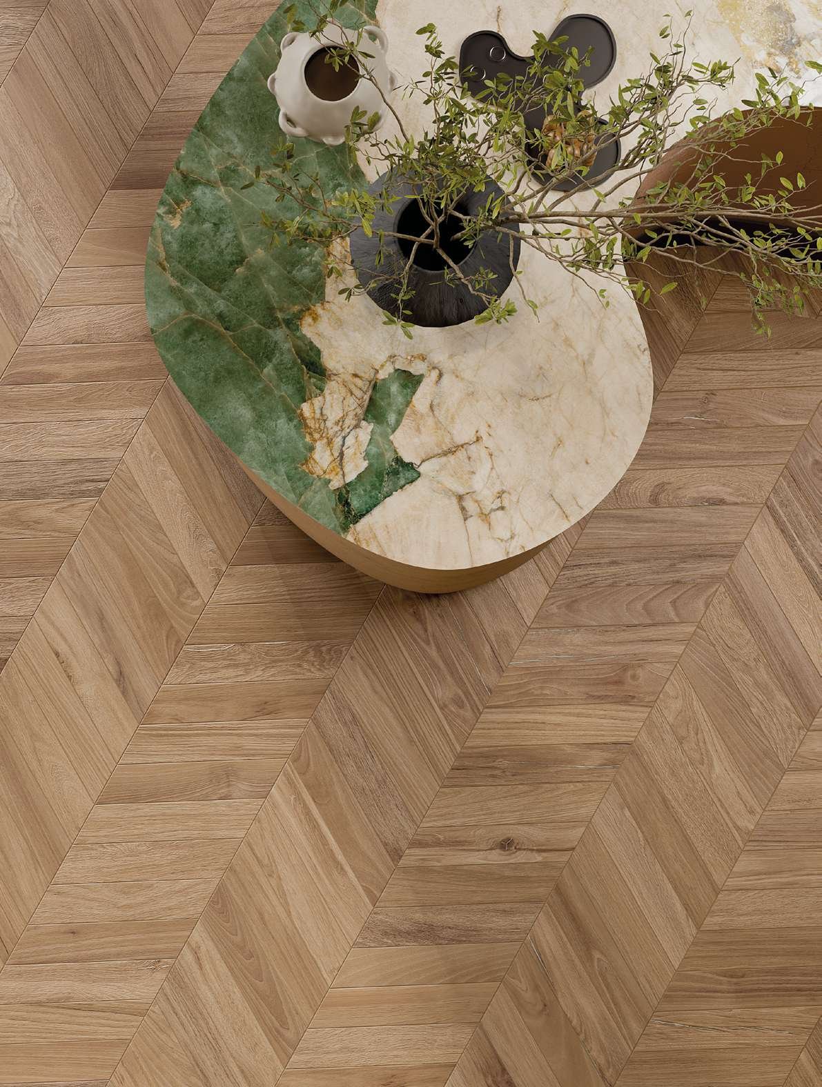La Fabbrica Méz Fa Chevron Xl Mix (Tölgy Dió Bricola)