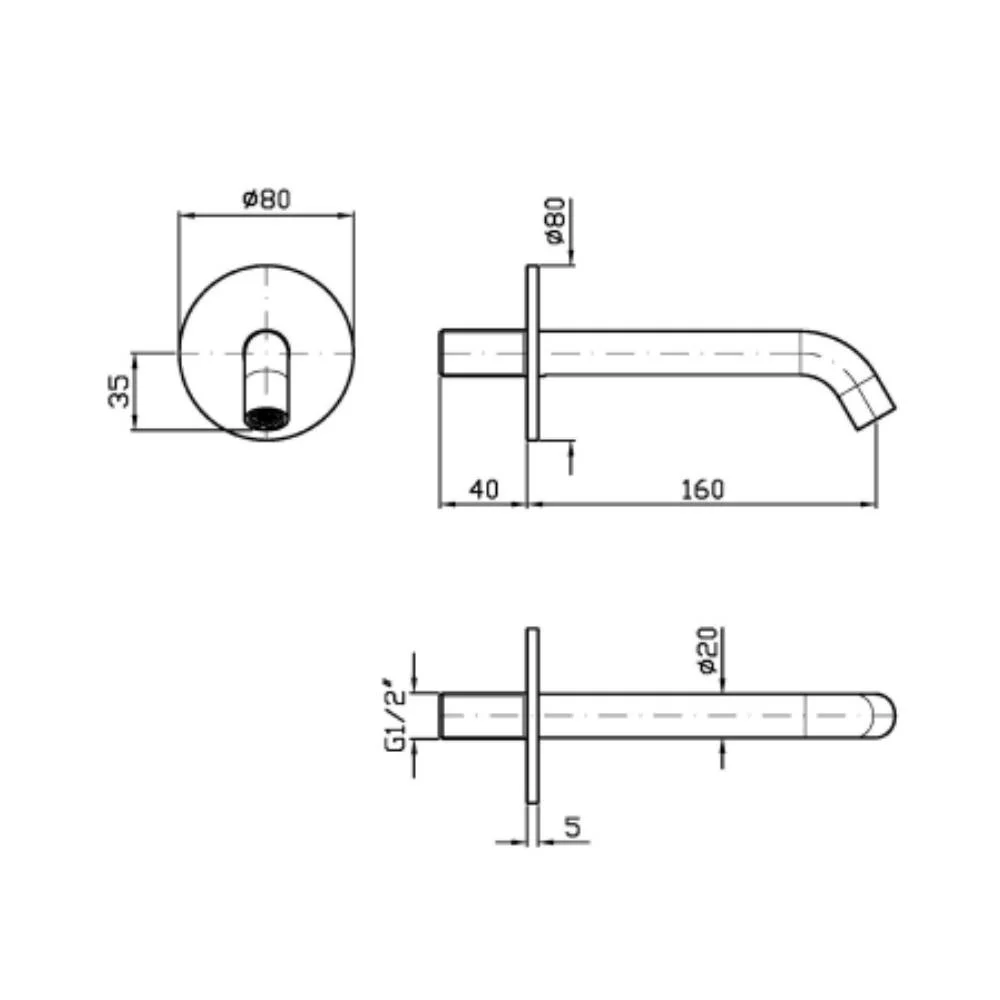 Zucchetti Pan S Výtok Z92260