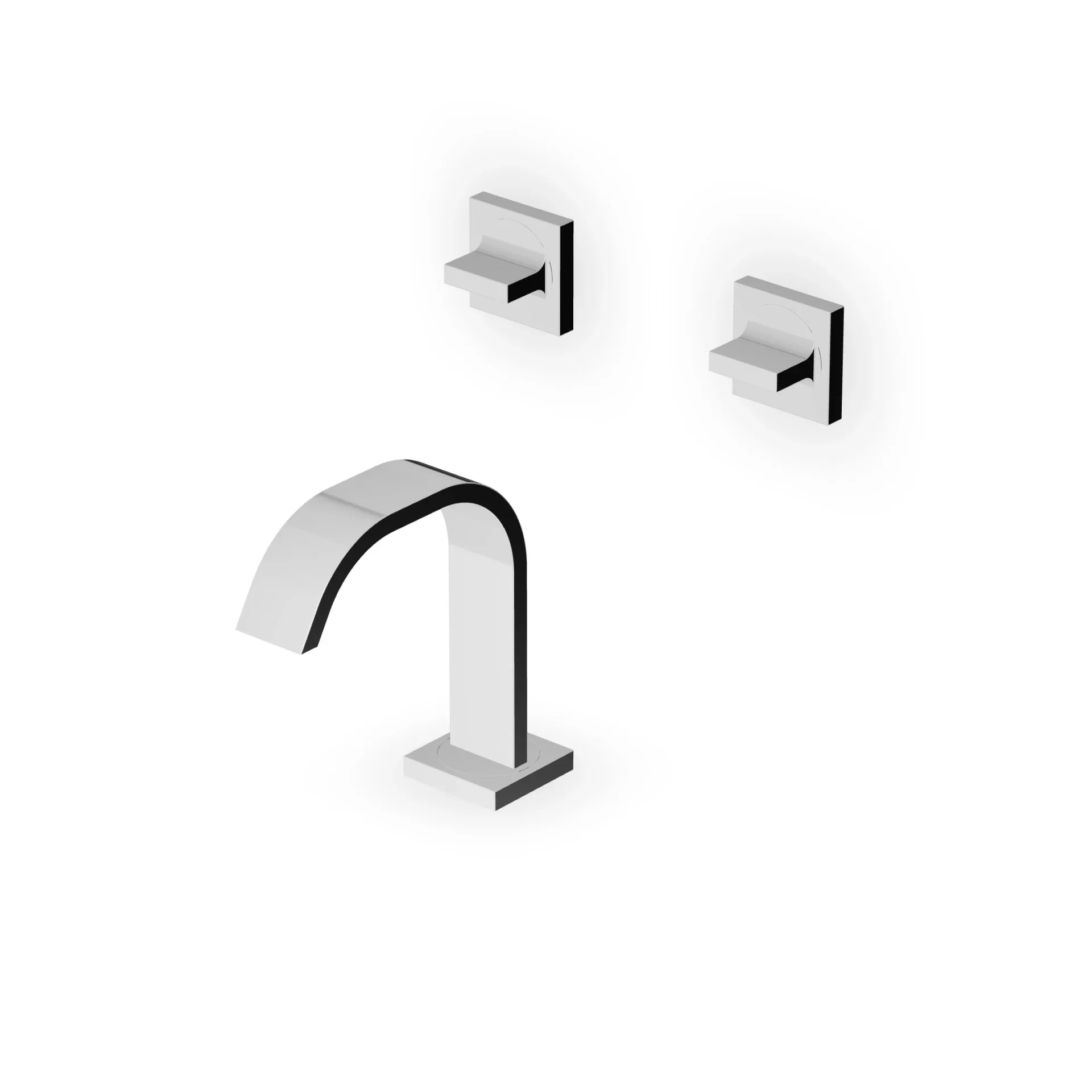 Zucchetti Aguablu Bidet Tap + Recessed Part ZA5741+R99503