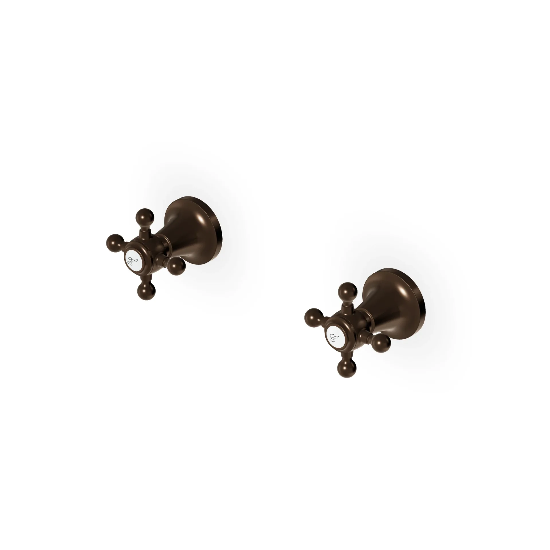 Zucchetti Agorà Wall Mounted Shower Mixers + Recessed Part ZAG738+R99503