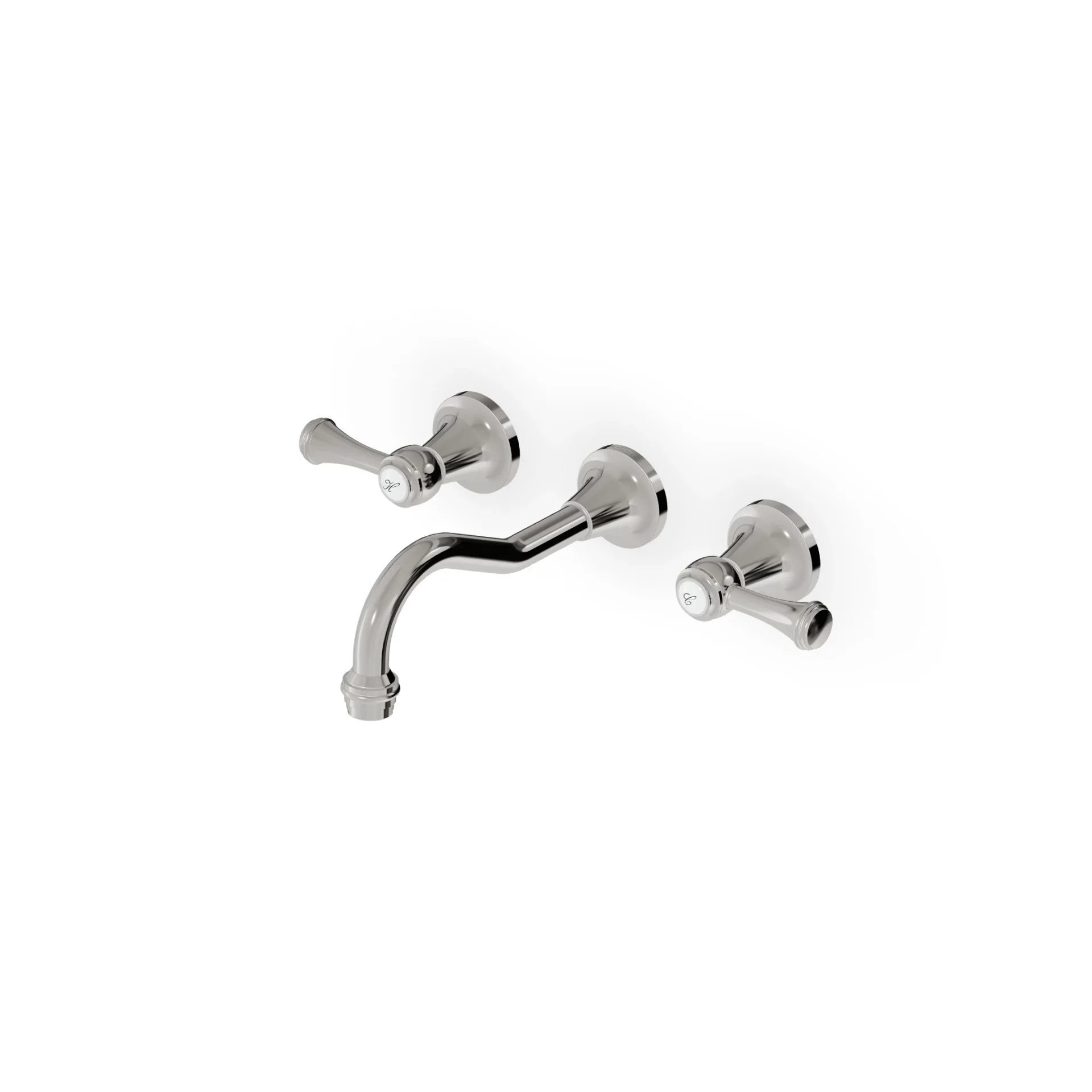 Zucchetti Agorà Classic 3-Loch-Waschtischarmatur + Unterputzteil ZAL672+R99504